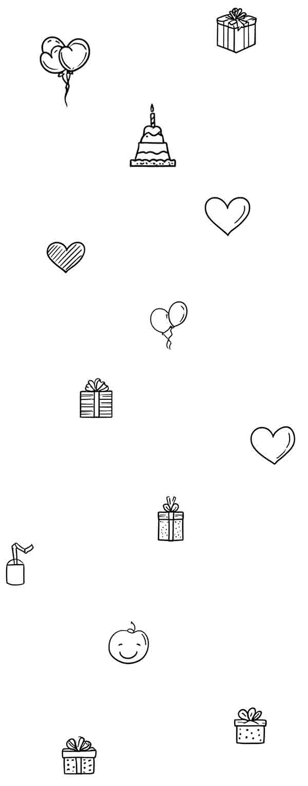 Birthday icons